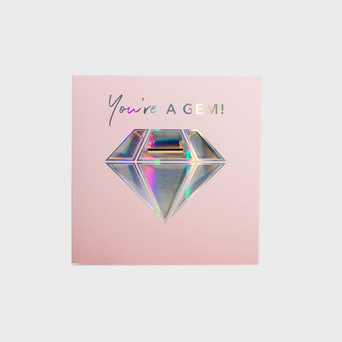 BIRTHDAY CARD with BIRTHSTONE Necklaces