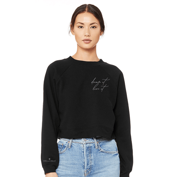 DREAM IT. LIVE IT. Raglan Sweatshirt