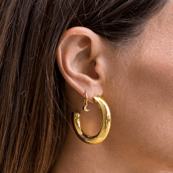 SMILEY FACE THICK Earrings