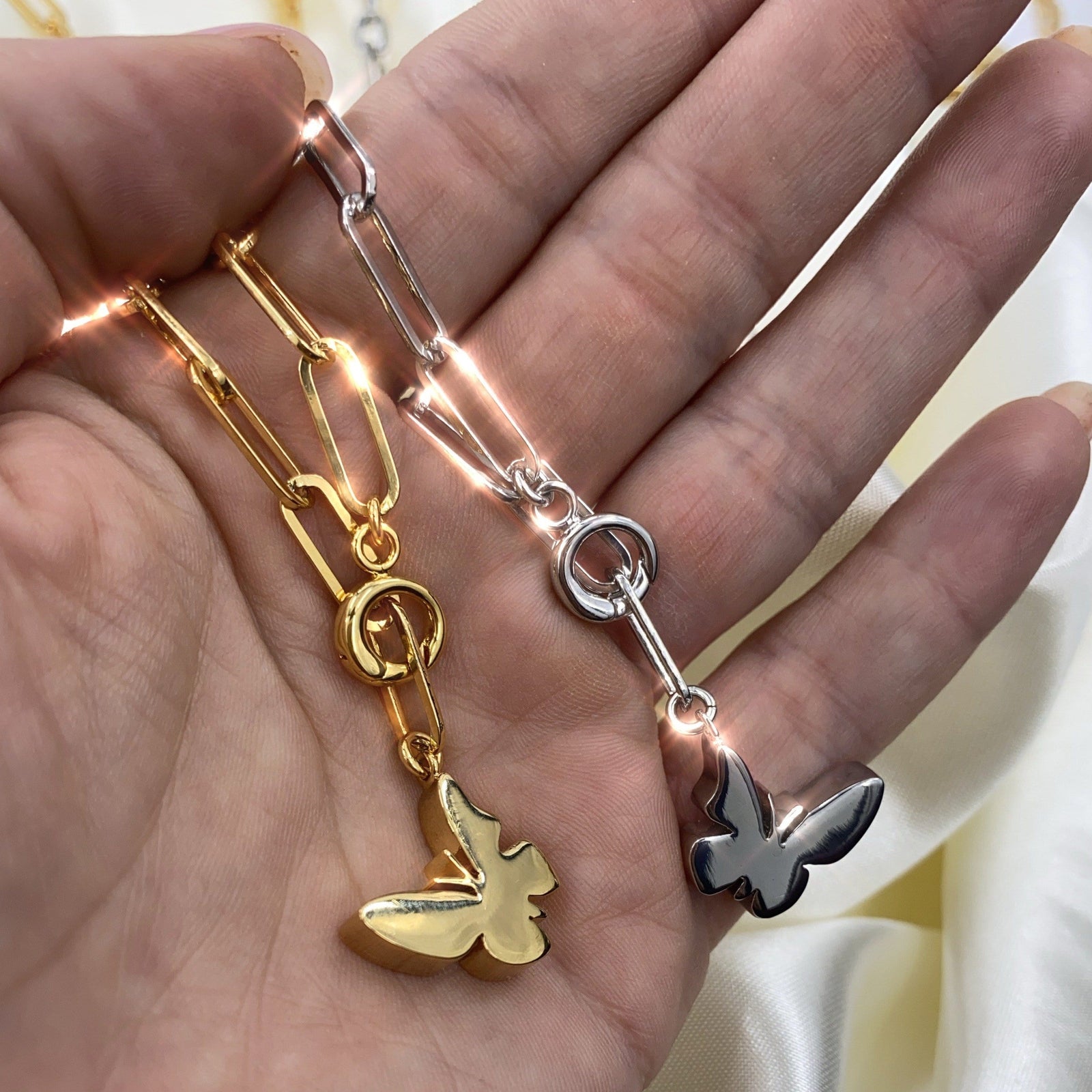 BUTTERFLY Charm Necklace