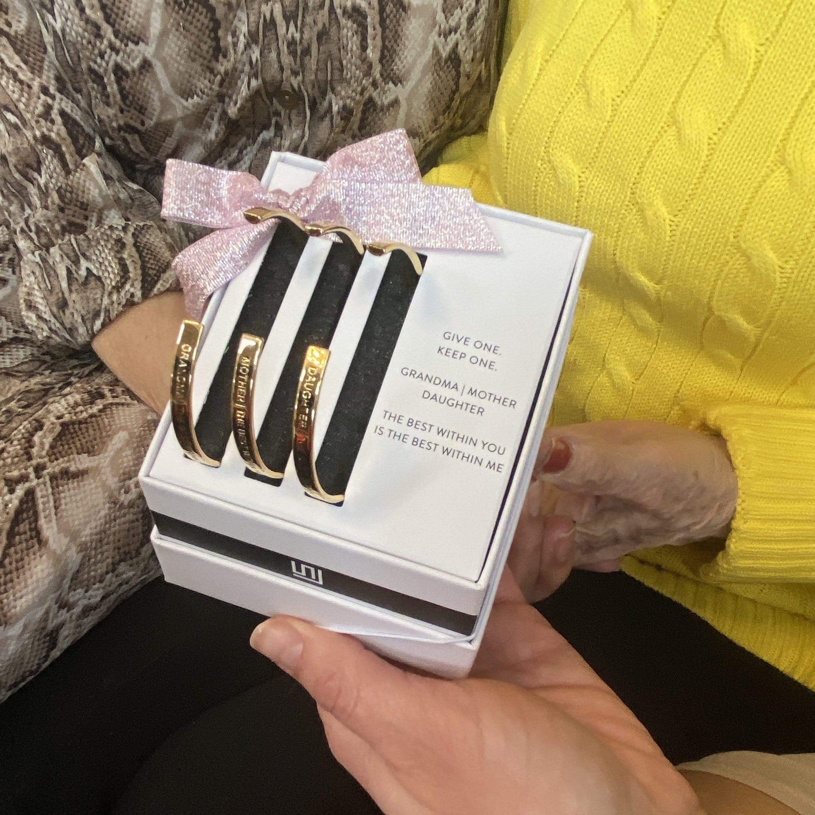 GRANDMA | MOTHER | DAUGHTER Bracelet Gift Set