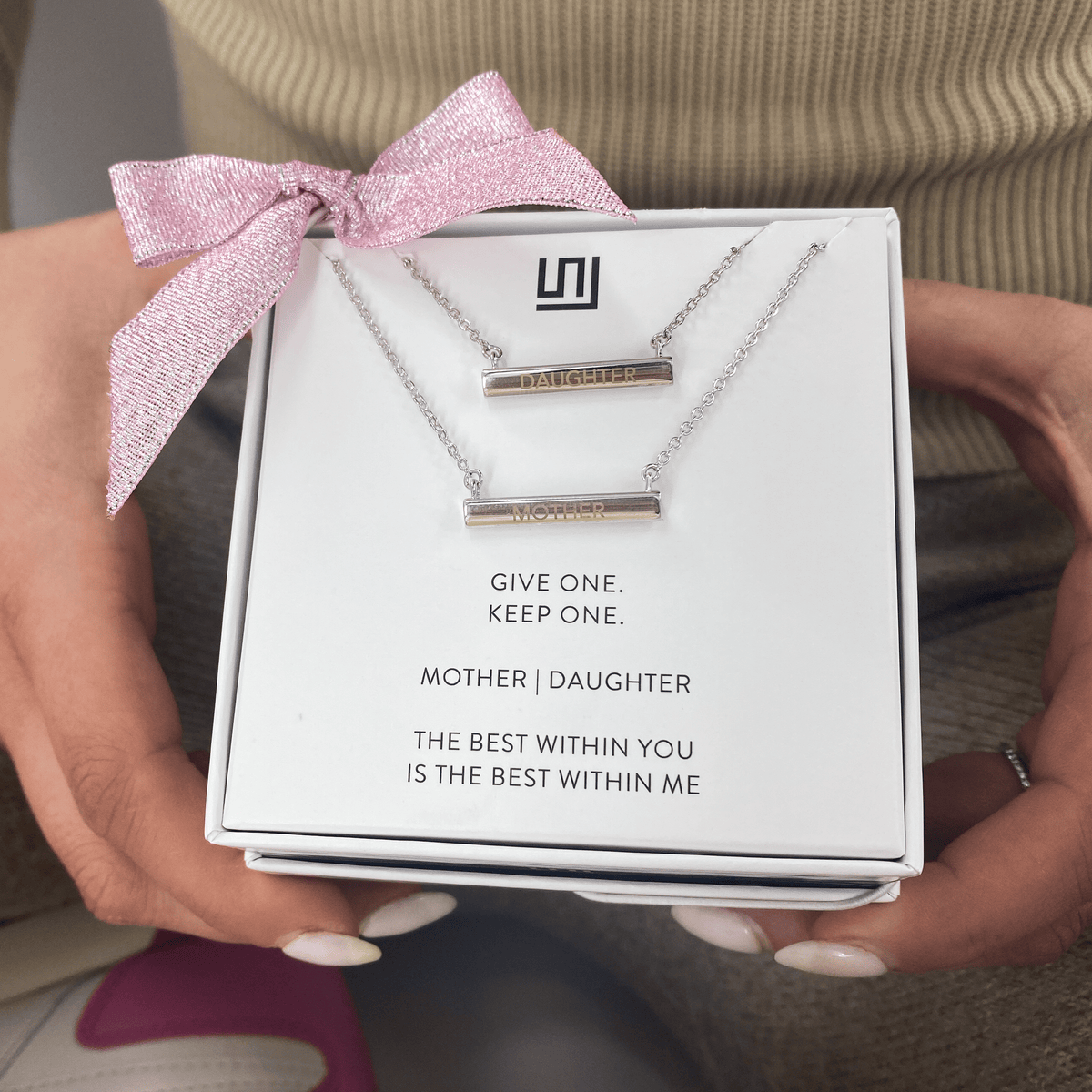 MOTHER | DAUGHTER Necklace Gift Set