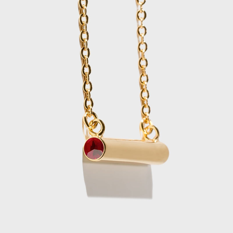 BIRTHDAY CARD with BIRTHSTONE Necklaces