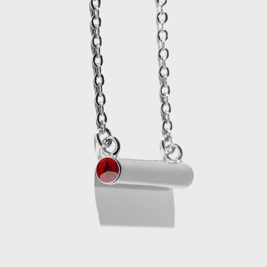 BIRTHDAY CARD with BIRTHSTONE Necklaces