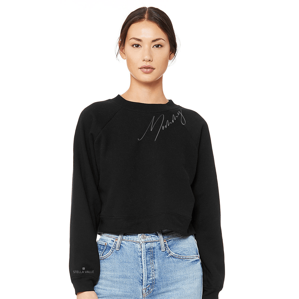 MOMMY Raglan Sweatshirt